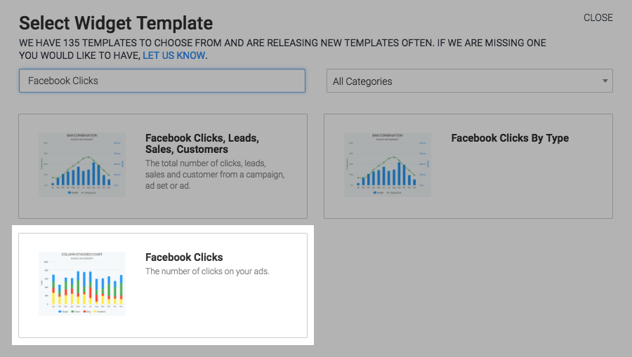 search for the report int the template library