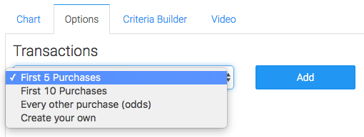 Transaction Options shown.