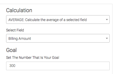 Then choose your calculation settings and your goal for your Subscription Counter.