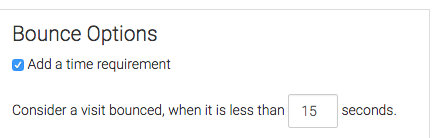 add a time requirement and set the seconds to count a bounce