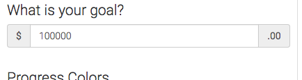 Then specify the goal that you would like to achieve.