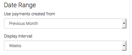 selec the date range you would like  to track.