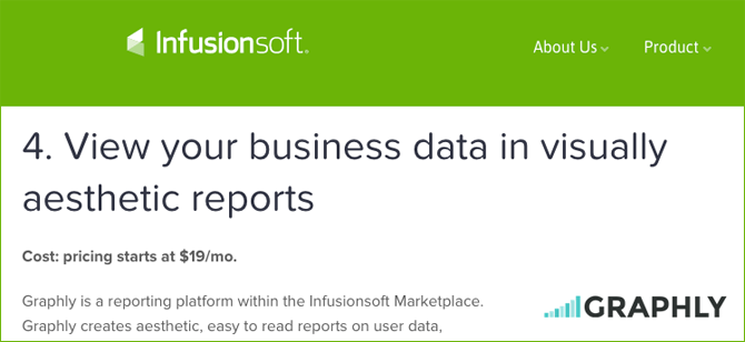 Infusionsoft Recommends CRM Tools